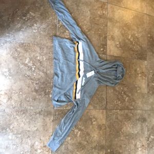 hollister crop hoodies